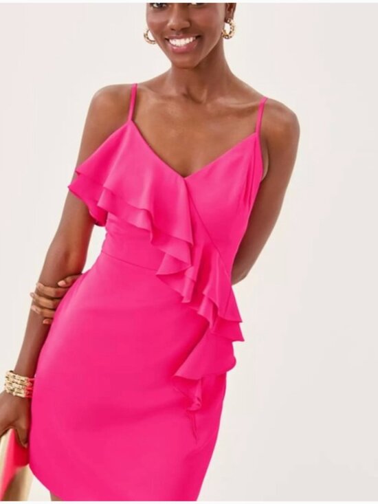 Lilly Pulitzer Dresses & Skirts - Lilly Pulitzer Delila Mini Dress - Parigi Pink Size 6 Like New